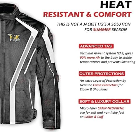 Adventure Touring Motorcycle Jacket For Men & Women Enduro Biker Textile Riding Gear CE Armored