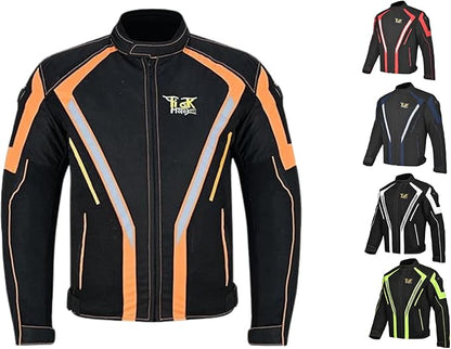 Adventure Touring Motorcycle Winter Jacket For Men & Women Enduro Biker Textile Riding Gear CE Armored
