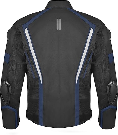 Adventure Touring Motorcycle Jacket For Men & Women Enduro Biker Textile Riding Gear CE Armored