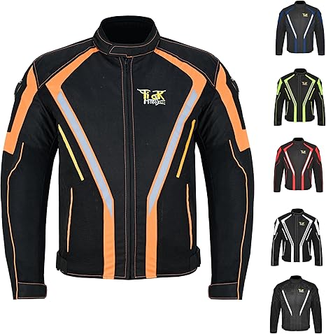 Adventure Touring Motorcycle Jacket For Men & Women Enduro Biker Textile Riding Gear CE Armored