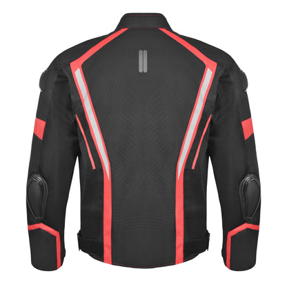 Adventure Touring Motorcycle Winter Jacket For Men & Women Enduro Biker Textile Riding Gear CE Armored